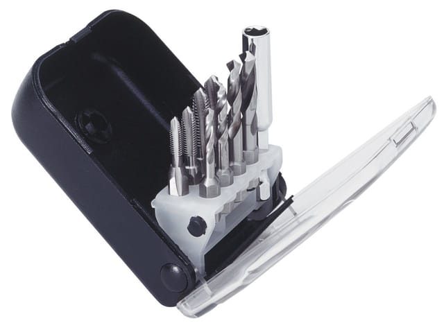 Weitere - Exact Spiralbohrer Clip Set h Spibo-Bits 3,3 - 6,88 mm Sechskant Spiralbohrer