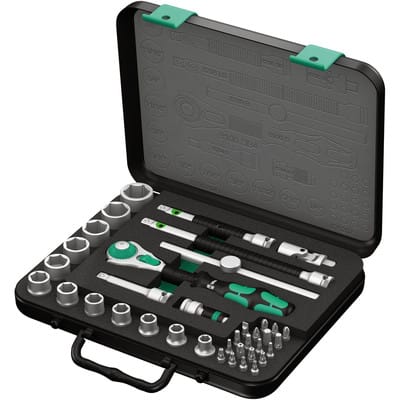 Schrauber Bit-und Ratschen-Set 3/8' Wera 8100 sb 4 Zyklop Speed-Knarrensatz 3/8' (38 teilig)