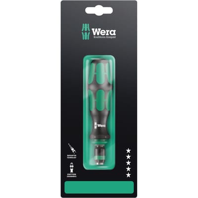 817 r Werkstatt Bit-Schraubendreher 1/4' (6.3 mm) din 3126, din iso 1173 - Wera