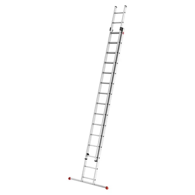 Hailo - Aluminium-Schiebeleiter 'S80 ProfiStep duo' 2 x 15 Sprossen