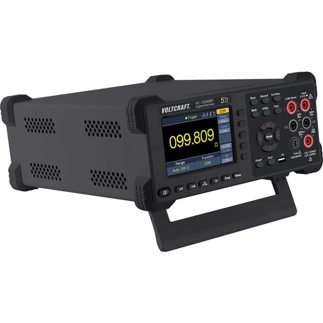 VC-7200BT Tisch-Multimeter digital Datenlogger cat i 1000 v, cat ii 600 v Anzeige (Counts - Voltcraft