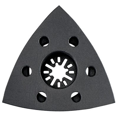 Dreieckschleifplatte 93 mm, mit Kletthaftung, mt (626421000) - Metabo