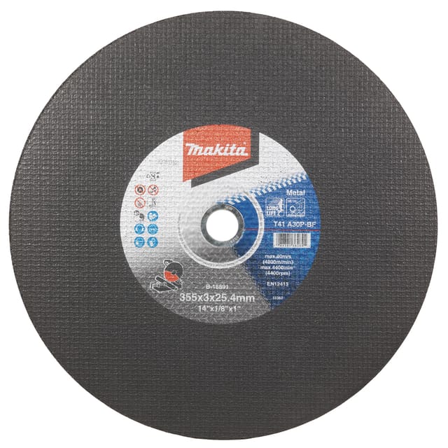 Set von 5 Metall-Trennscheiben 3x355MM A30P 2G Makita B-16891-5