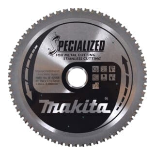 Sägeblatt für Edelstahl 150 x 20 mm • 60 Zähne - Makita