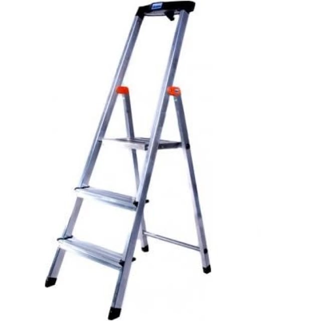 SICHERHEIT Stehleiter 3 Stufen KRAUSE