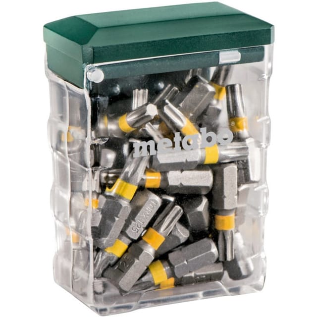 Bitsortiment Gr.TX25 L.25mm S2-Stahl farbcodiert in Box
