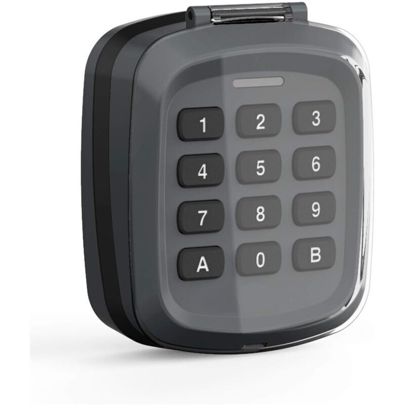 Tastatur Für Avidsen-motoren, Funkreichweite: 80 M Im Freien, 12 Tasten, 2 Jahre Garantie, Farbe: Grau, Kompatibel Mit Avidsen-produktreihe – 114255
