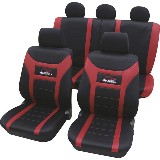 22927 Sitzbezug Polyester Rot Fahrersitz, Beifahrersitz, Rücksitz - Hp Autozubehör
