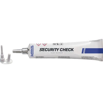 FP - markal Security-Check Sicherungslack, blau