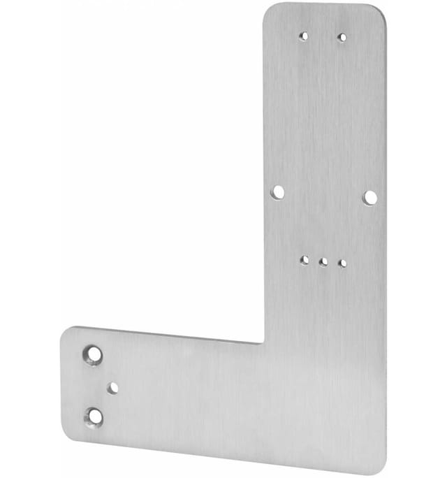 FP - Montageplatte Montage an Rohrrahmentür Türwächter din links / rechts L210xB160mm