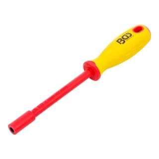 Bgs Technic - VDE-Steckschlüssel-Schraubendreher Sechskant sw 5,5 mm Klingenlänge 125 mm