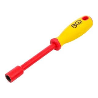 Bgs Technic - VDE-Steckschlüssel-Schraubendreher Sechskant sw 12 mm Klingenlänge 125 mm