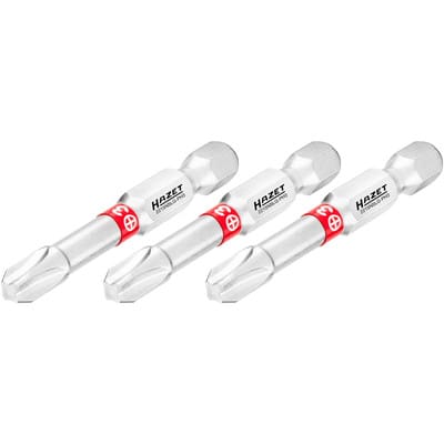 Bit 2215NSLG-PH3/3 ∙ 1/4 Zoll (6,3 mm) Sechskant massiv ∙ Kreuzschlitz Profil ph ∙ 3-teilig ∙ sw PH3