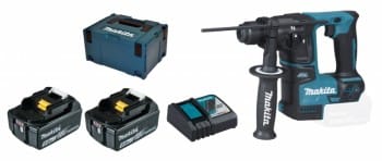 Makita - SDS-Plus Bohrhammer 18V lxt 1,2 j (2x5,0 Ah) in makpac DHR171RTJ