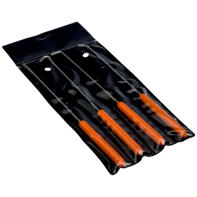 Miniatur-Werkzeug-Satz mit Haken/Anreißwerkzeugen/Pickeln, 250 x 80 x 17 mm - 4-tlg. - Bahco