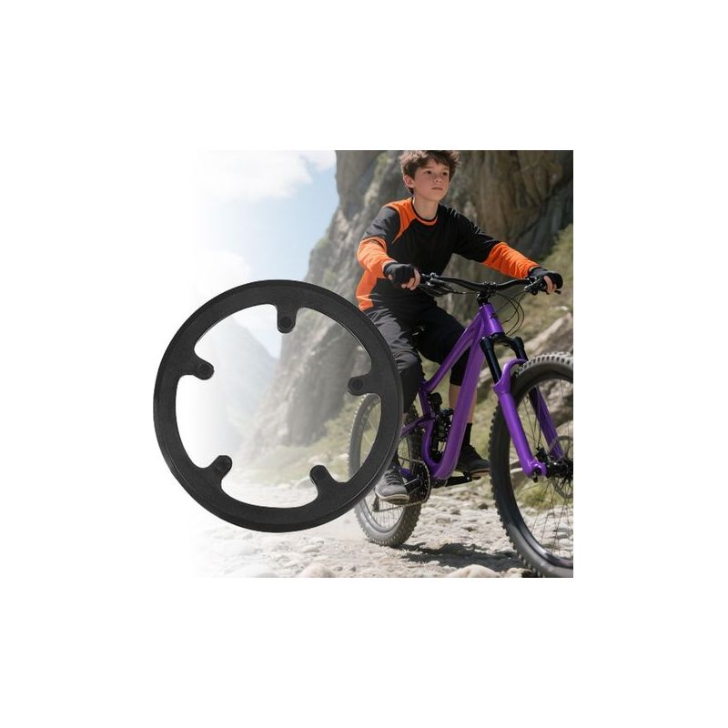 Kettenschutz Für Fahrräder, Kurbelschutz Für Mountainbikes Mit 5 Löchern Für Alle Jahreszeiten, 40-zahn-rahmen, Für Stadt- Und Geländefahrten