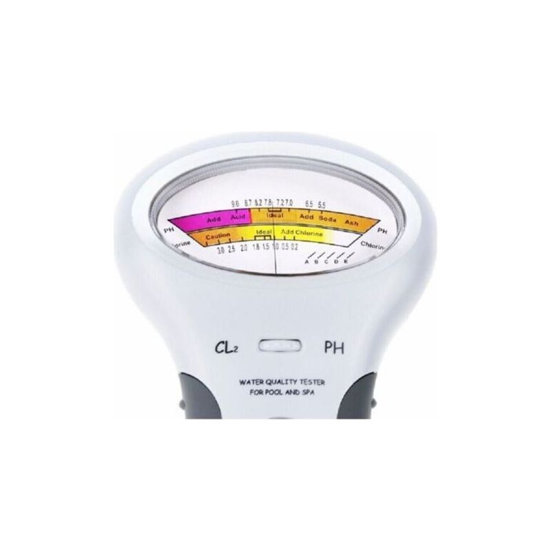 2-in-1 Ph- Und Chlormessgerät Pc-102, Wasserqualitätsmessgerät, Ph- Und Chlortester Für Schwimmbäder Und Aquarien (cl2)...dyk.trywise
