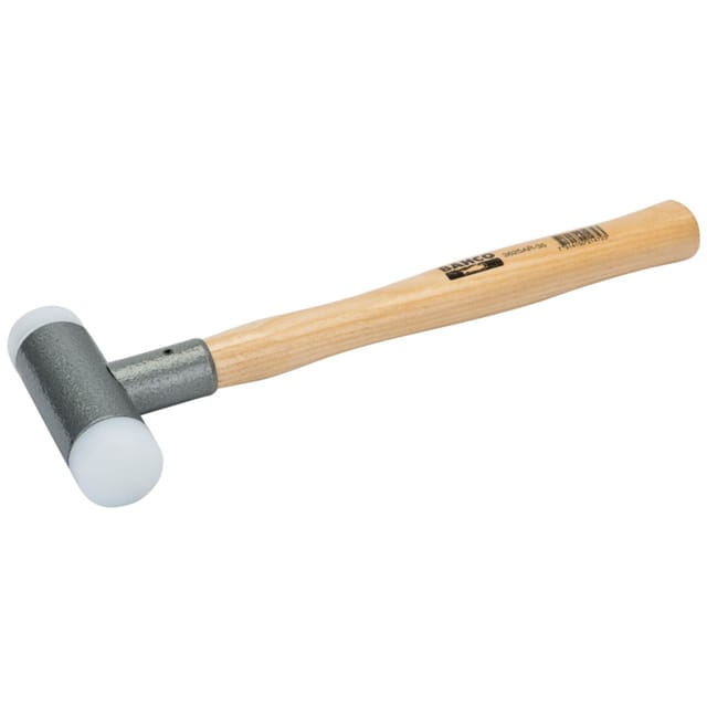 Bahco Rückschlagfreier Hammer mit Holzstiel, 1,1 kg