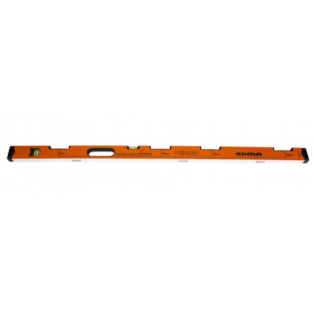 Edma - Wasserwaage 120 cm Spezial für Trockenbauer 175355