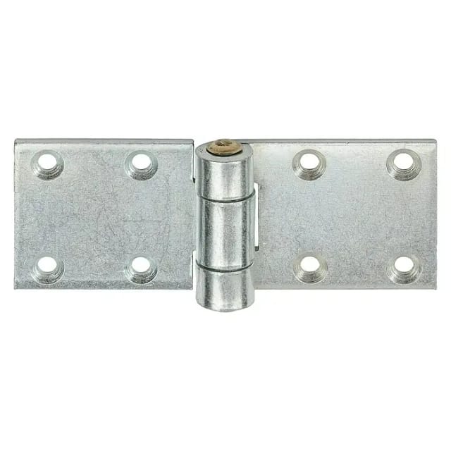 Vormann - Scharnier Höhe 50 mm Breite 180 mm Stärke 4 mm Stahl blau verzinkt gerollt