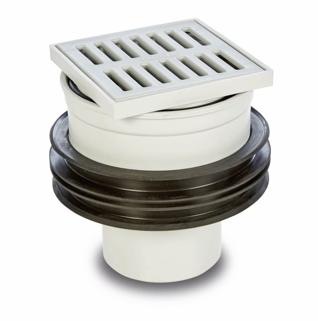 Doyma - hkd Bodenablauf 15/15cm Senkrecht