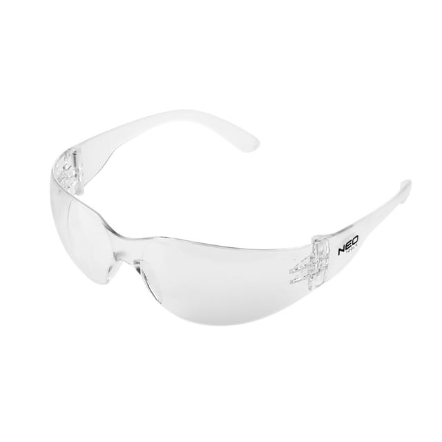 NEO Schutzbrille Weiß - Augenschutz bei manueller Arbeit, Klasse F