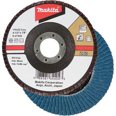 Fächerschleifscheibe 115 mm Z60 - D-27442 - Makita