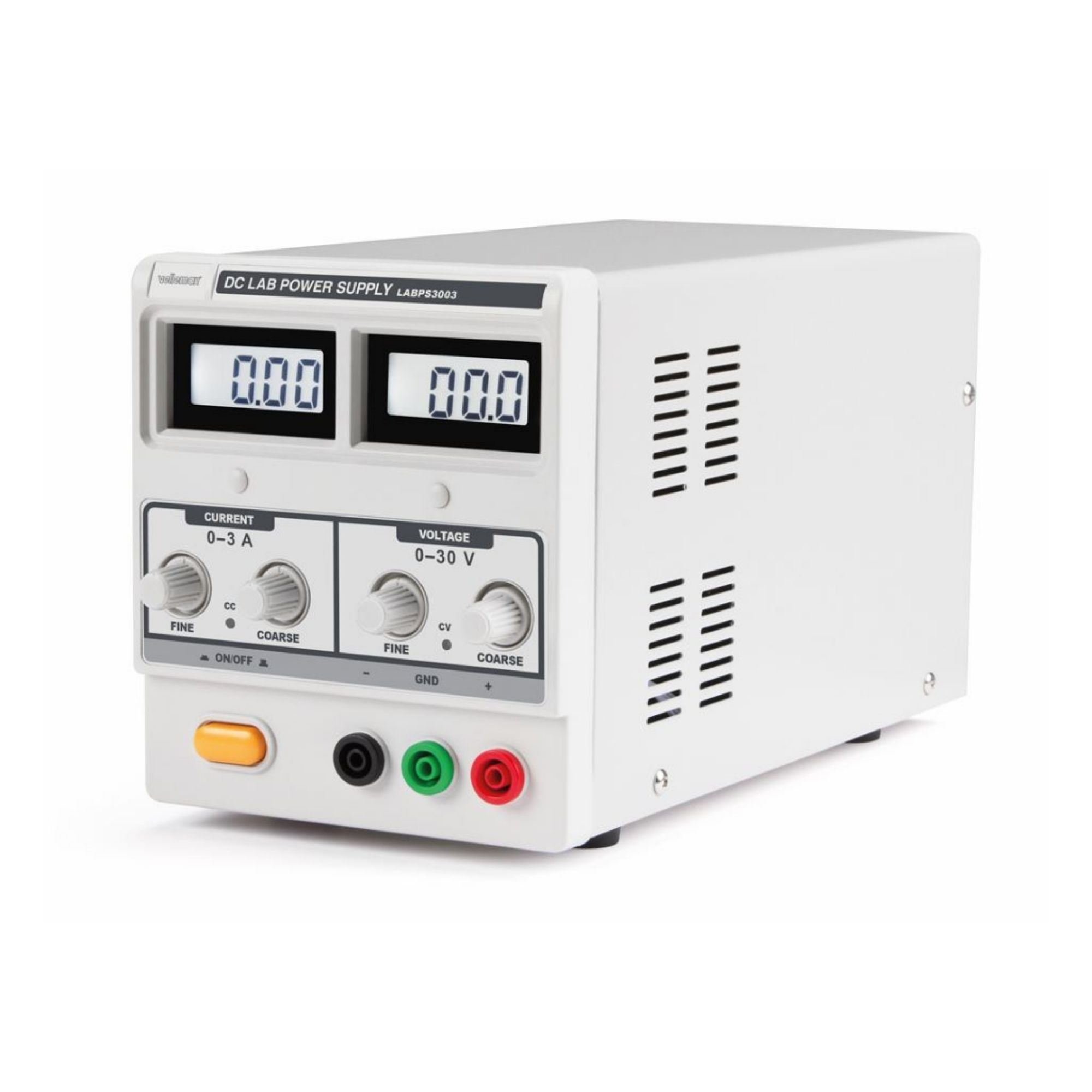 Labornetzgerät, Labornetzteil, Labor Stromversorgung, Regelbar, Netzteil Einstellbar, 0-30 Vdc/0-3 A, Strombegrenzung, Kurzschlussfest, Zwei 3-stellige Lcd-anzeigen - Velleman