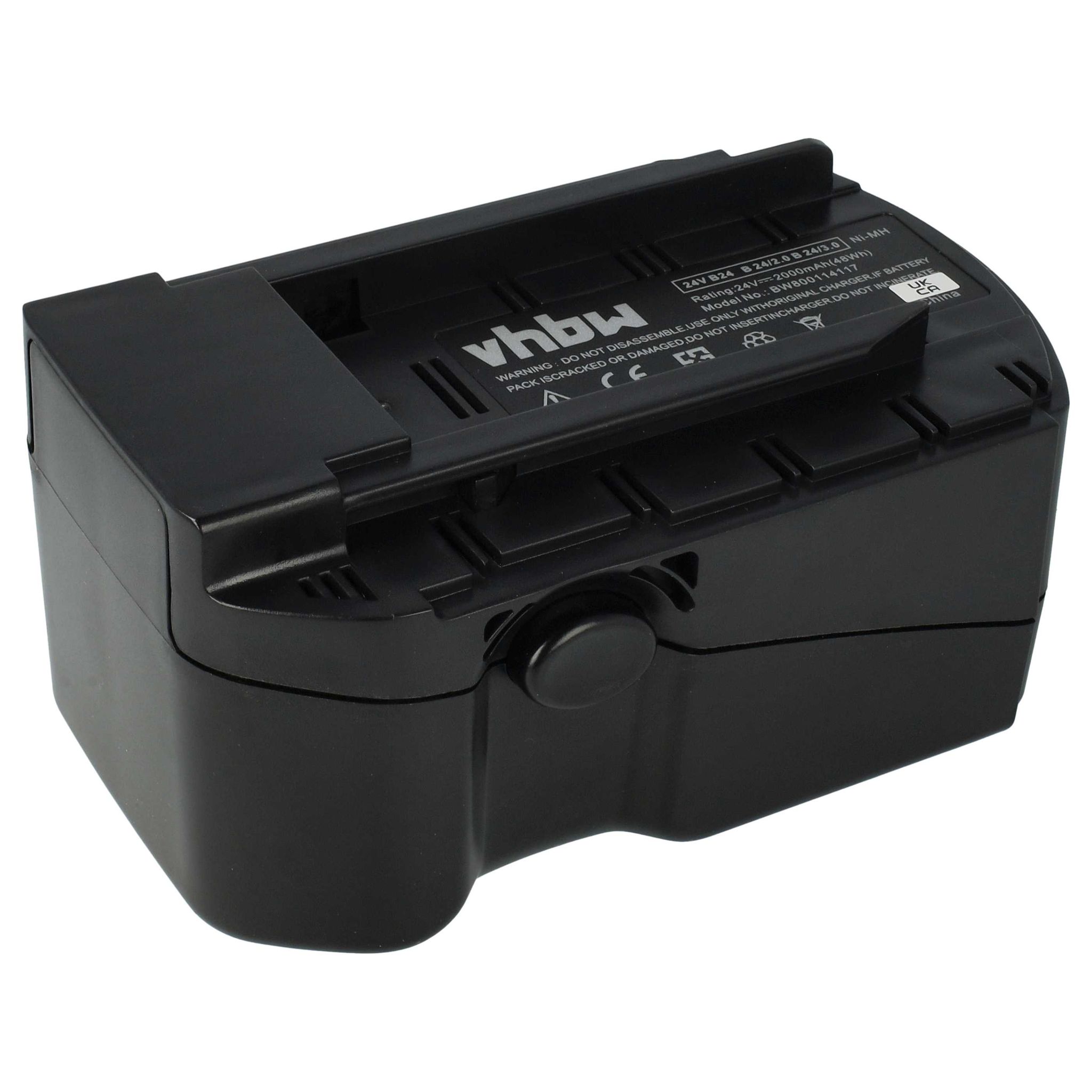 Nimh Akku 2000mah (24v) Kompatibel Mit Elektrowerkzeug Werkzeug Powertools Tools Hilti Sfl 24, Te 2-a, Uh 240-a, Wsc 55-a24, Wsc 6.5, Wsr 650-a - Vhbw