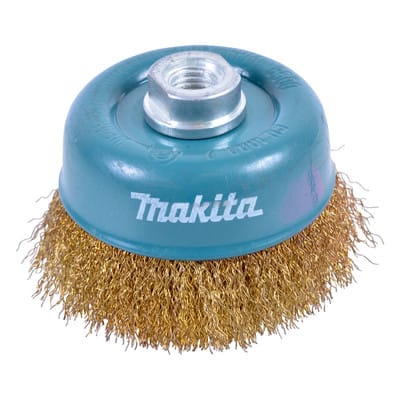 MAKITA D-39780 Wellenförmiger konischer Rost aus vermessingtem Stahl 90 mm
