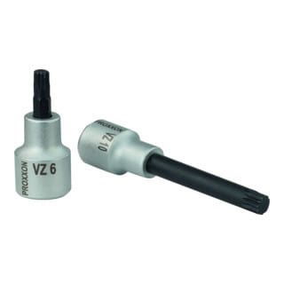 Proxxon - 1/2' Vielzahn-Einsatz vz 9, 100 mm lang - 23376