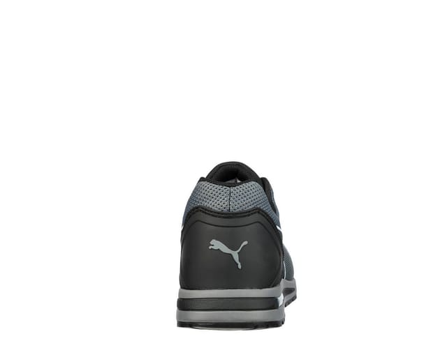 Puma - Sicherheitsschuh Elevate Knit black low Gr.40 schw./grau S1P esd hro src EN20345