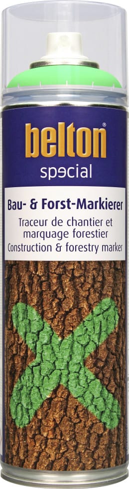 belton special Bau- Forst-Markierer 500 ml signalgrün Markierungsspray