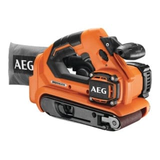 18V Akku-Bandschleifer BHBS18-75BL Brushless Schleifmaschine ohne Akku Variable Geschwindigkeit Staubabsaugung - AEG