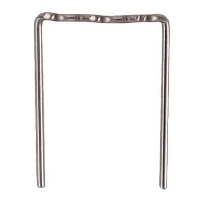 Reparaturklammer U-Form, legierter Stahl, ø 0,8 mm, 50 Stück