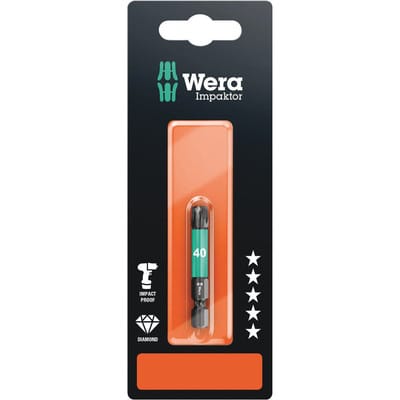 Torx-Bits, Impact, 40x50 mm - 05073967001 - Wera