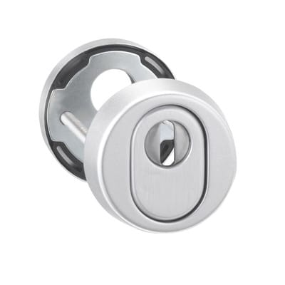 Sonstige - edi Haustür-Schutz-Schlüsselrosette 7156,PZ,RH15,edelstahl