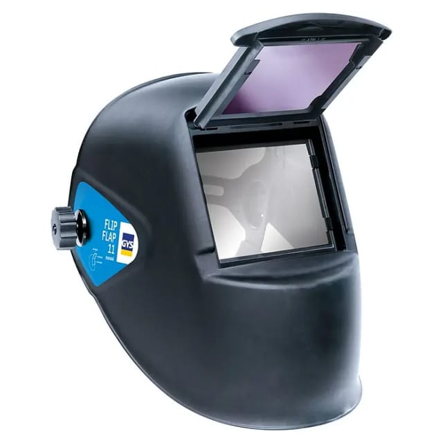 GYS - Toolit flip-flap 042513 Schweißerschutzhelm en 166, en 168, en 175 Schwarz
