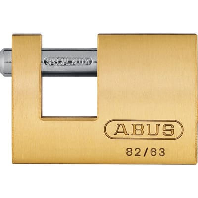 Vorhangschloss Monobloc 82/63 gl.-8501 - 11571 - Abus