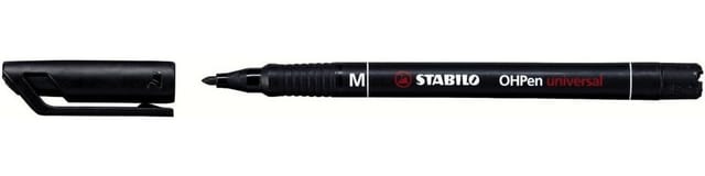 Stabilo - Folienstift ® OHPen universal 1mm schwarz nicht dokumentenecht