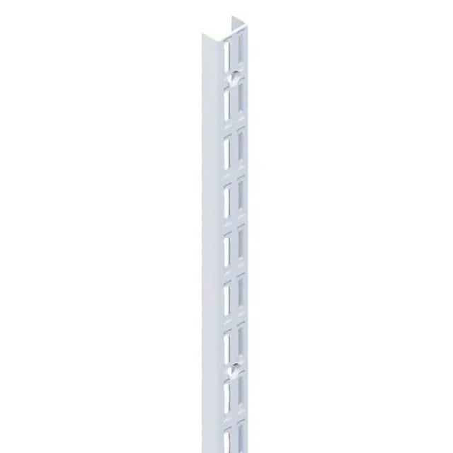 Strauss Vonderweidt - Element-System Wandschiene weiß 1400 mm EL32 2-rhg.