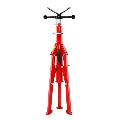V-Head-Rohrständer Höhenverstellbar 28-52 Zoll Pipe Jack-Ständer Tragbarer hochklappbarer Pipe-Standfuß mit V-Fold-A-Jacks - Vevor