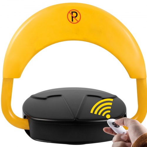 Frantools Parkplatzsperre Fernbedienung Elektronische Private Parkplatz Austauschbare Batterie Parkplatz Sperre Automatische Barriere Alarmierte Werkzeug - Vevor