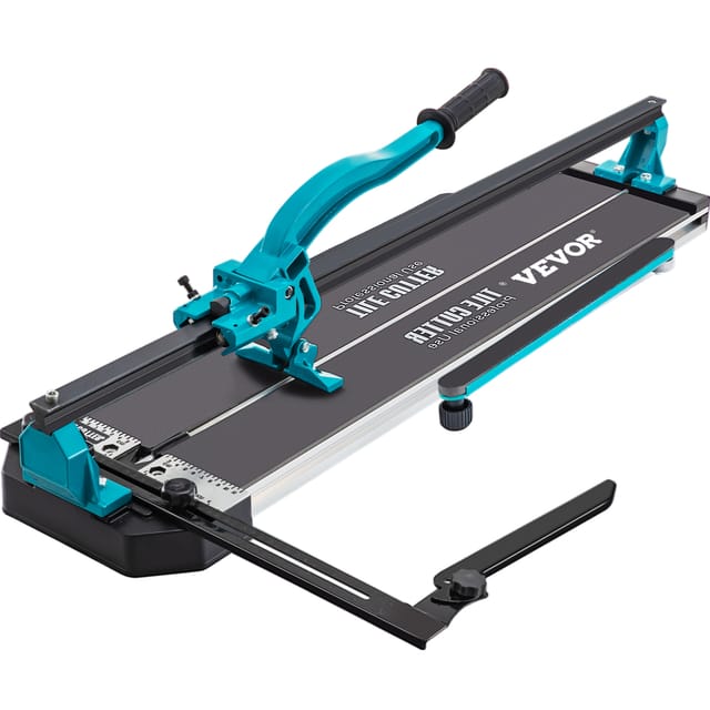 Manuelle Fliesenschneidmaschine 35-600 Mm, Fliesen Schneidemaschine, Fliesenschneider Schnittdicke 6-15 Mm, Extra Schneidrad, Keramik Bodenfliesenschneider, Laser-positionierung, Einspurig 6 Kg - Vevor