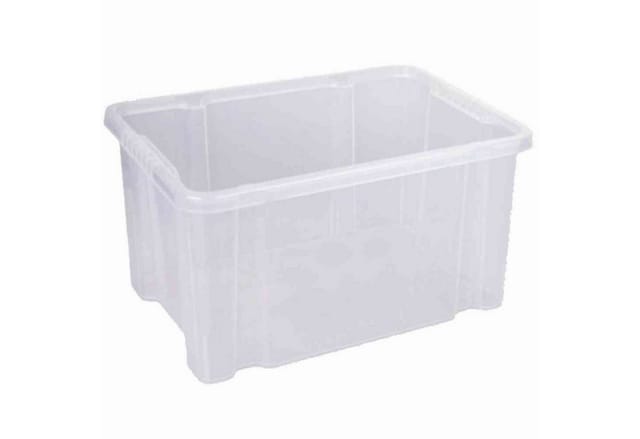 Drehstapelbox 27 l transparent 44,5 x 35 x 24 cm
