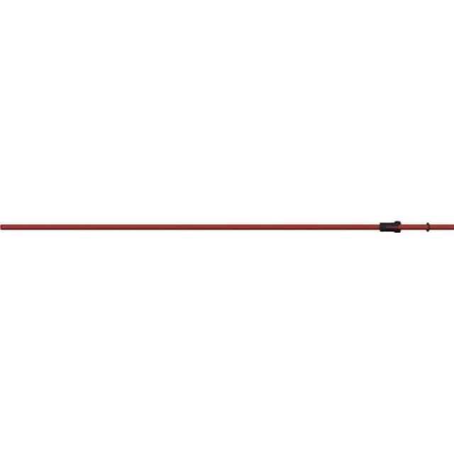 Drahtführungen 1-1,2 mm 3 m rot PTFE-Seele (Alu-Edelstahl-Ausführung)