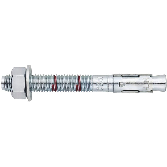 Index - Bolzenanker - Ankerbolzen mth M12x250 - verzinkt-blau mit Bewertung - 25 st