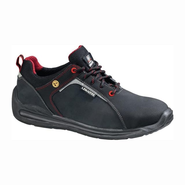 Sicherheitsschuh Super X Low Gr.44 schwarz S3 SRC ESD EN20345 Leder LEMAITRE