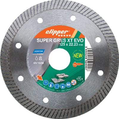 Norton - tarcza d.turbo 125mm clipper extreme ceram