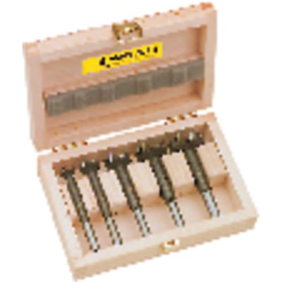 FP - famag Bormax 2,0 WS-Forstnerbohrersatz 5-teilig D=15,20,25,30,35mm im Holzkasten
